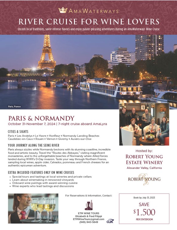 Paris & Normandy River Cruise 2024
