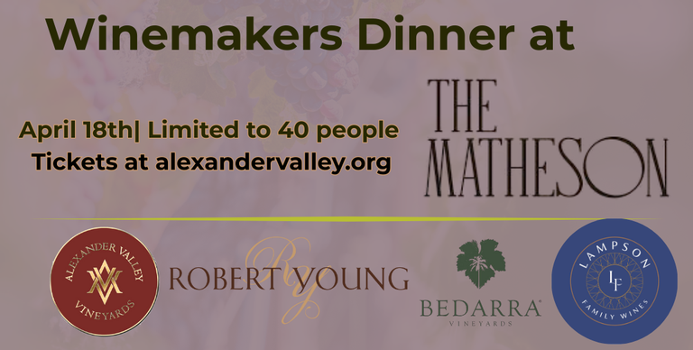 The Matheson Winemakers Dinner