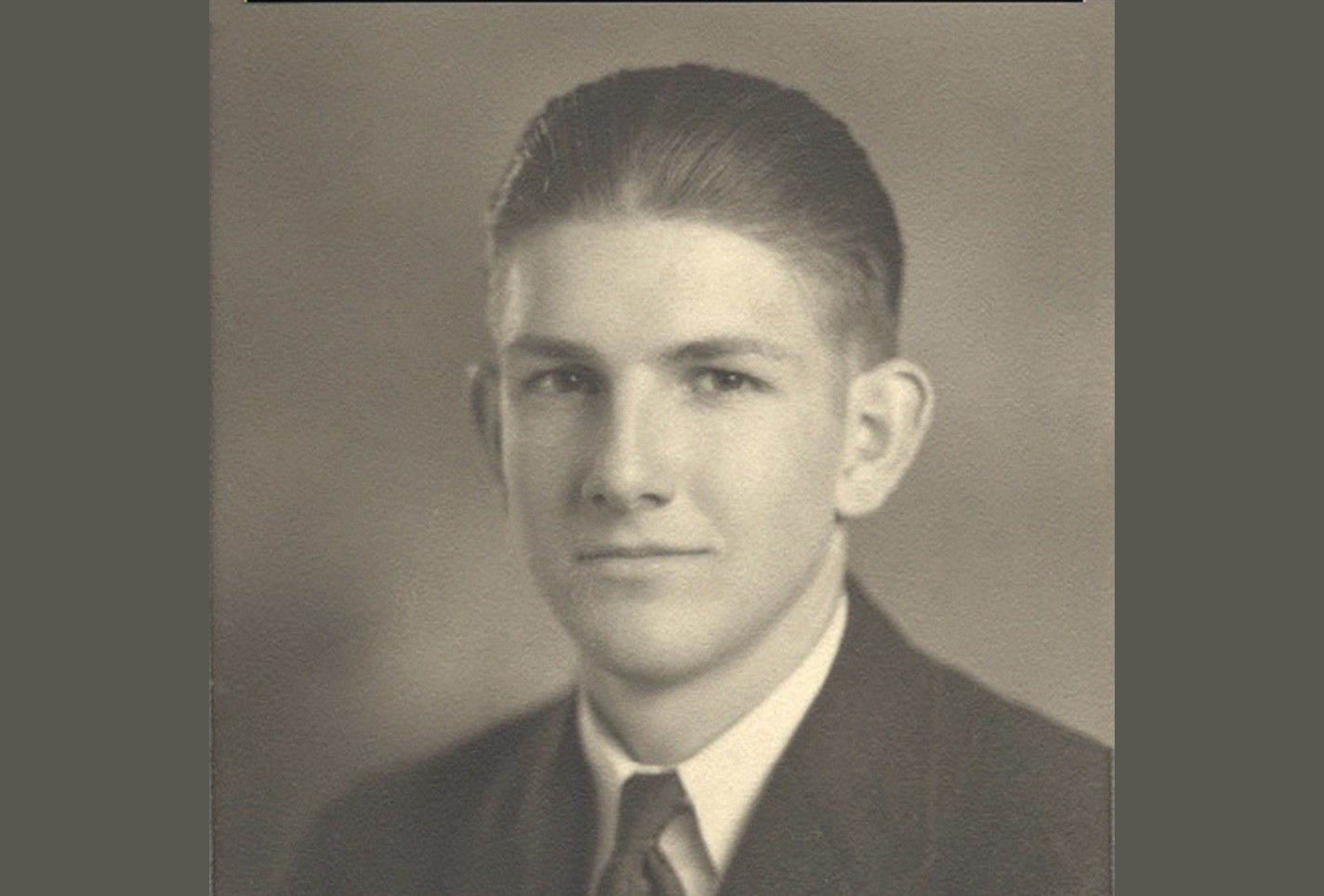 Yearbook photo of Robert
