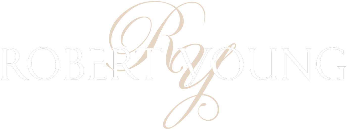 Robert Young Estate Winery Scrolled light version of the logo (Link to homepage)