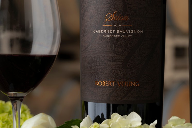 Robert Young Wine Bottle