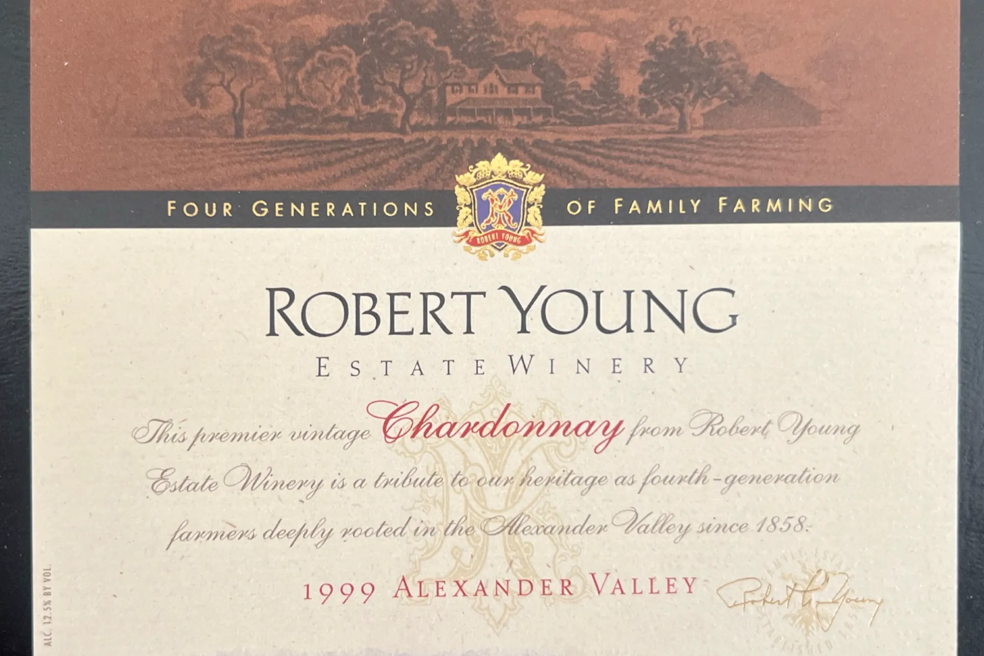 First Chardonnay Release